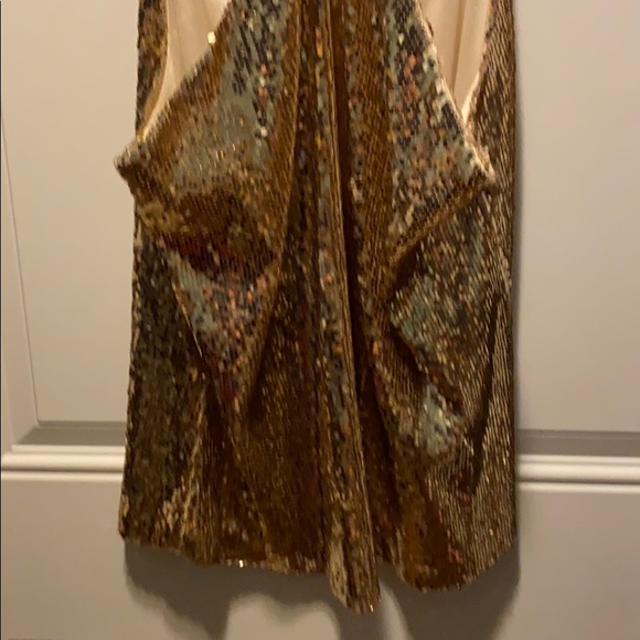 Gold sequin tank top - Picture 5 of 5